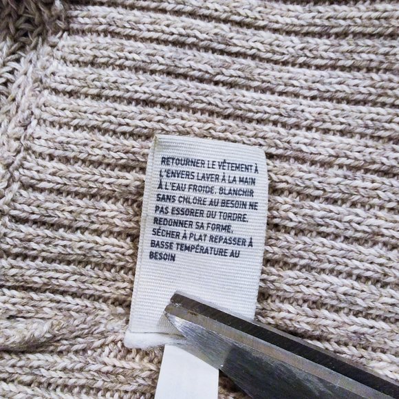 American Eagle oversized beige cardigan - Picture 5 of 7